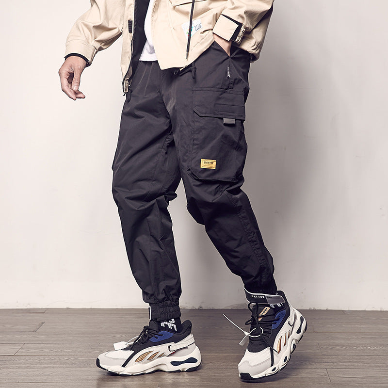 Magic Tape Cargo Pants and Casual Trousers
