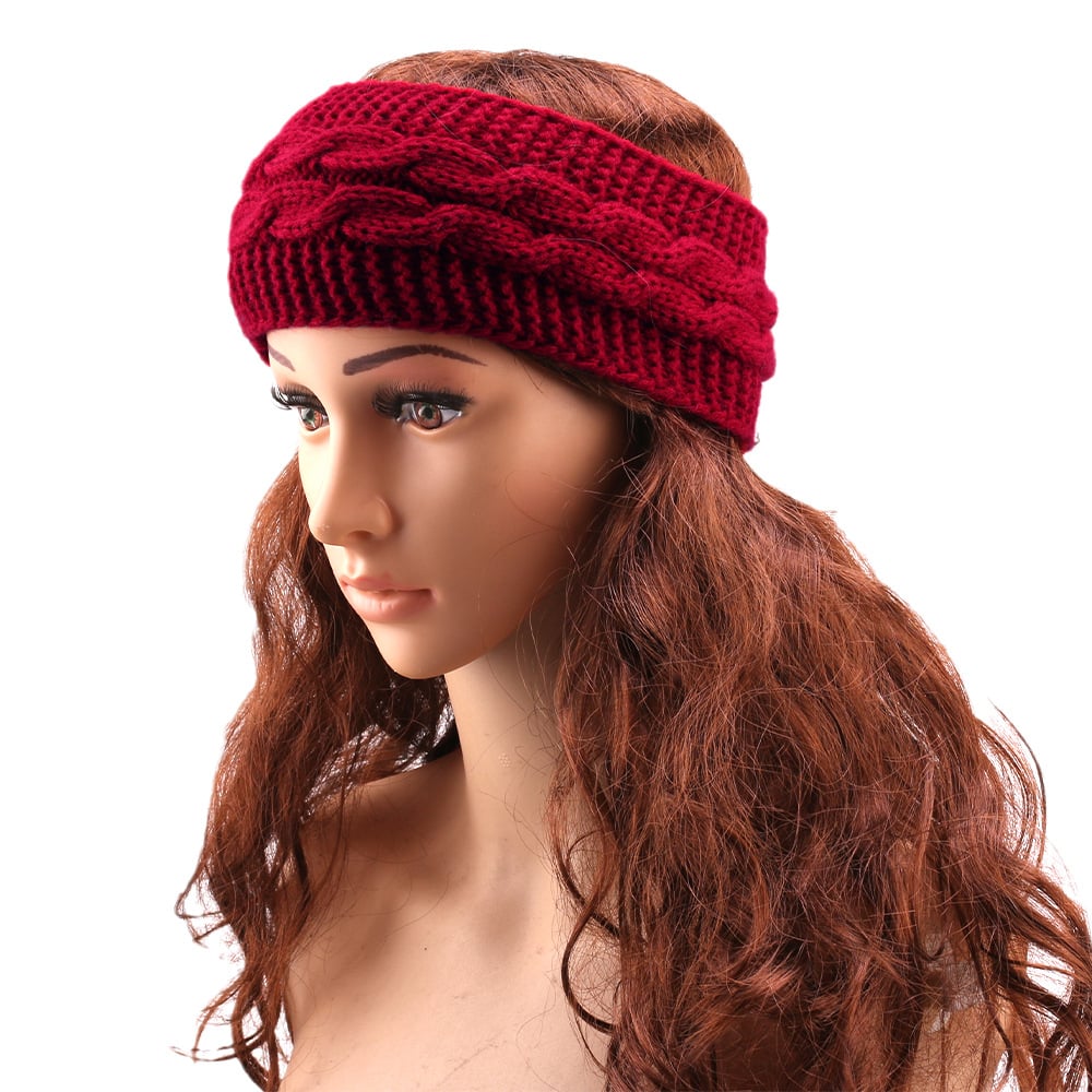 Warm Wool Knitted Headband for Sports Ear Protection