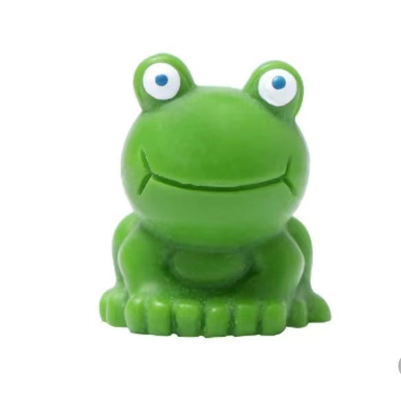 DIY Resin Moss Miniature Frog Figurine for Crafts