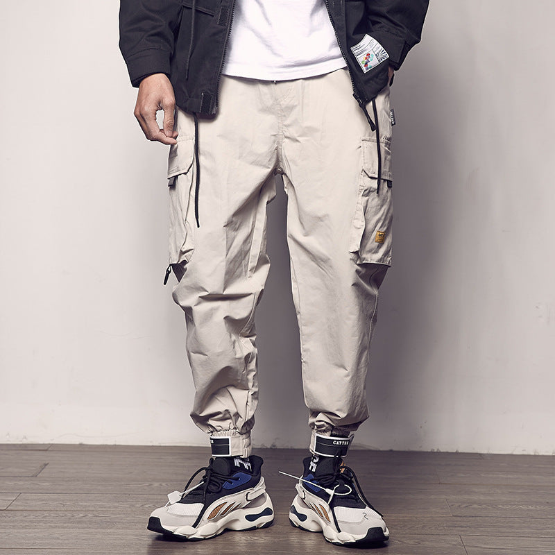 Magic Tape Cargo Pants and Casual Trousers