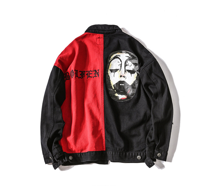 Red and Black Joker Jacket