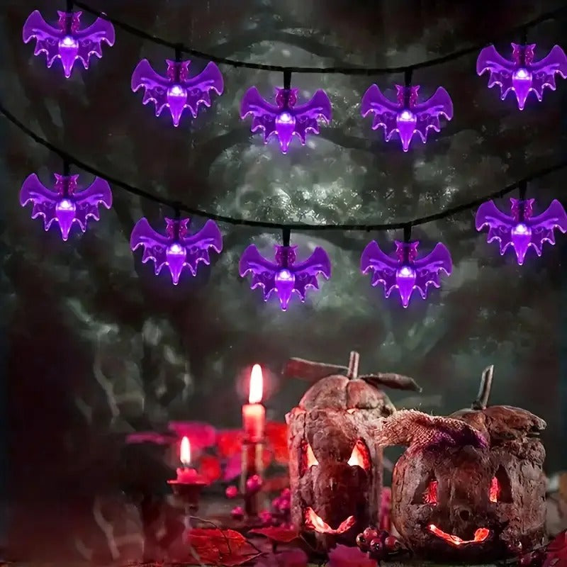 LED Bat String Lights for Holiday Decoration