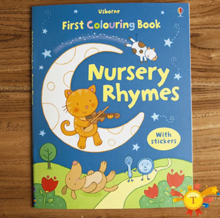 Coloring Sticker Book