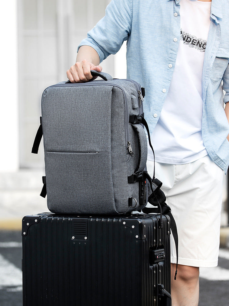 Men's Multi-Functional Backpack for Travel and Business