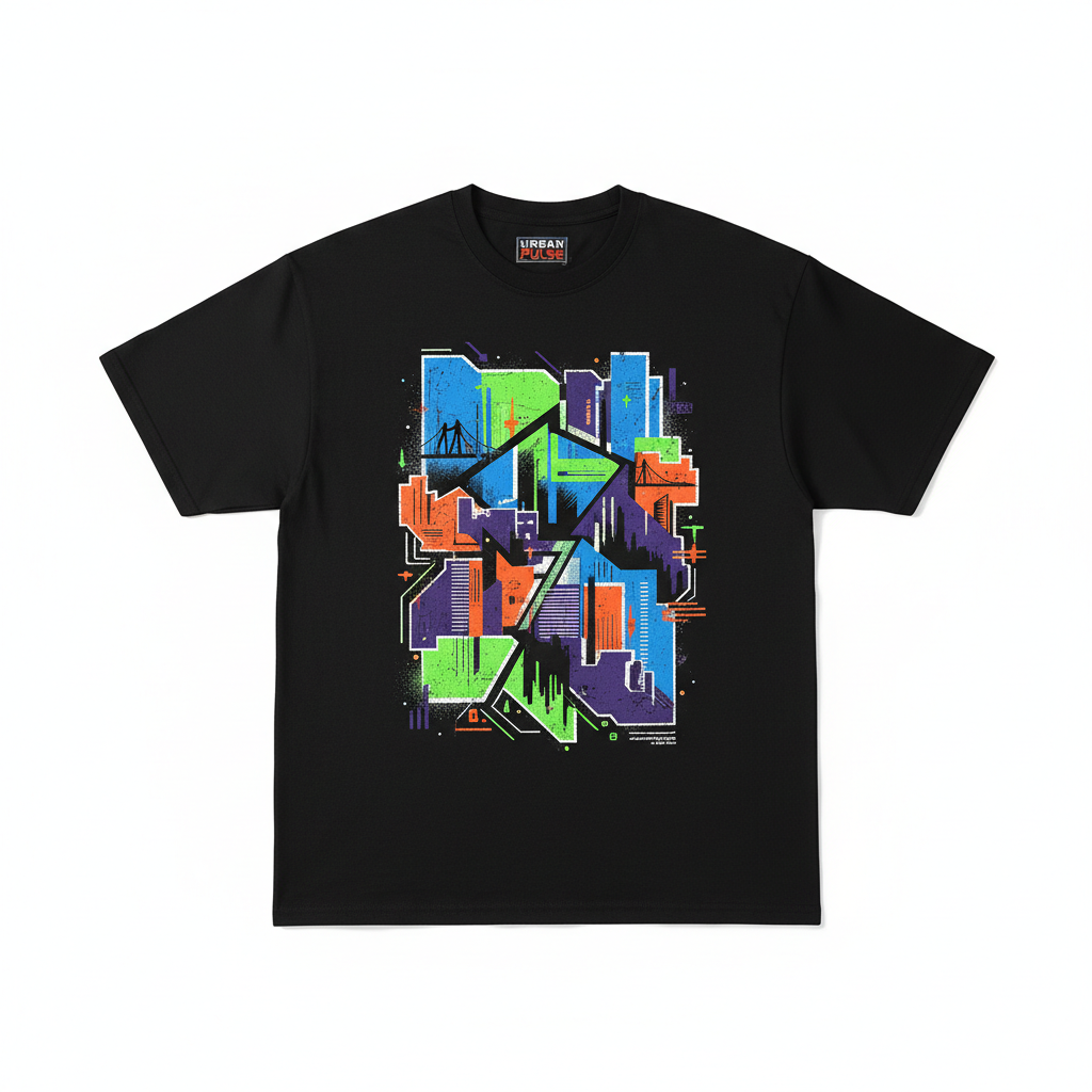 T-Shirt Urban Street streetwear grafica bold