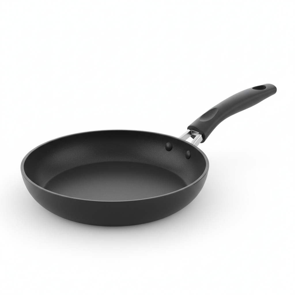 Padella antiaderente 20cm su sfondo bianco