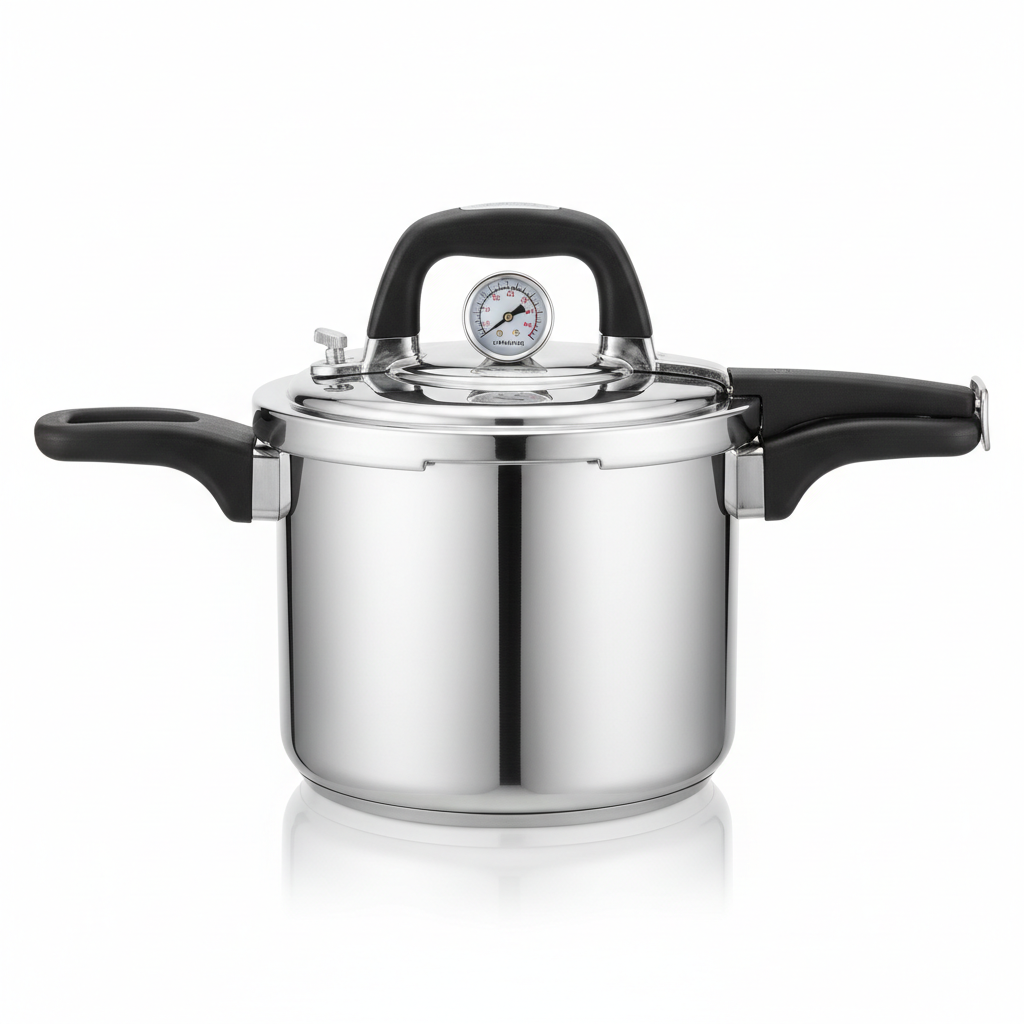 Pentola a pressione 6L in acciaio inox