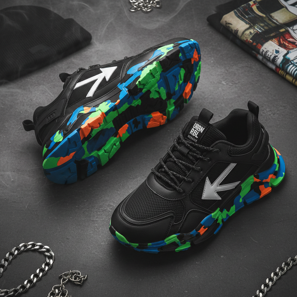 Sneakers Urban Uomo vista dall'alto