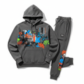 Tuta Streetwear Completa Uomo flat lay