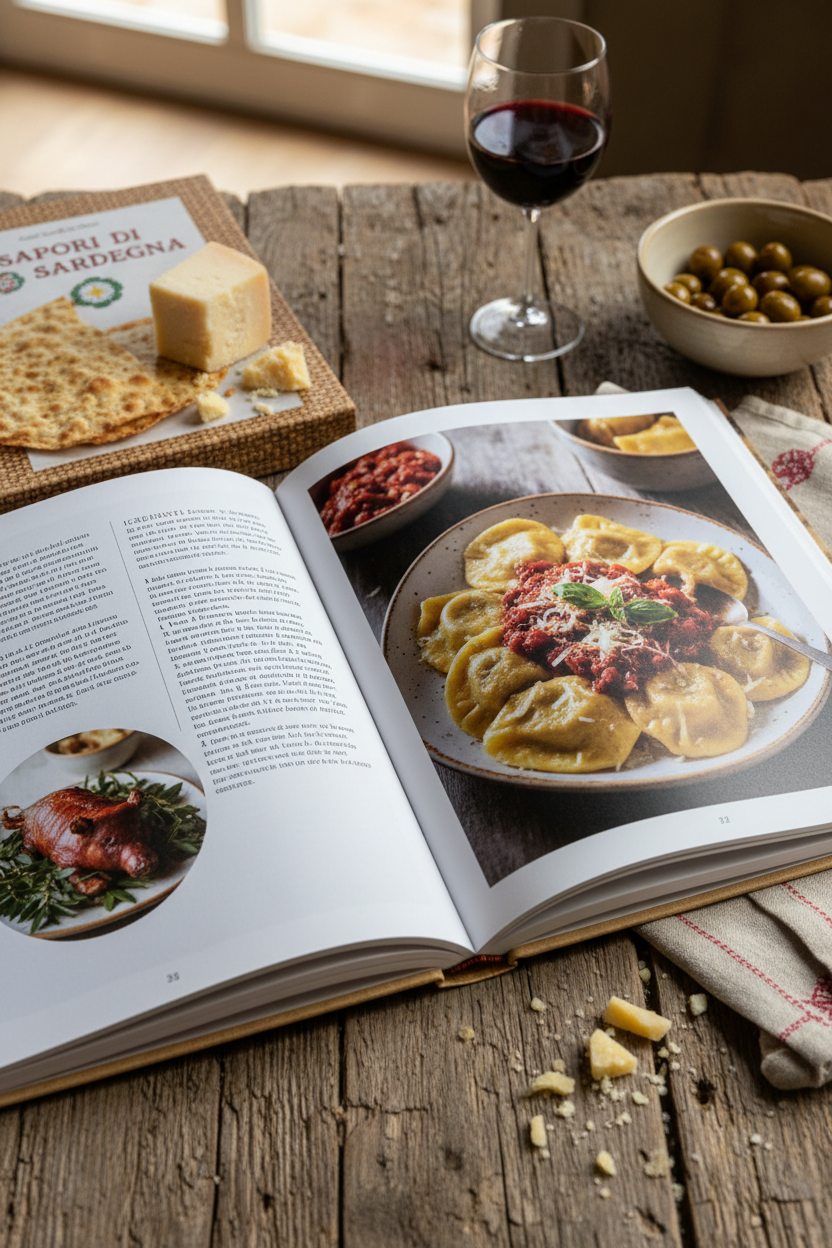 Libro di Cucina Italiana Sarda