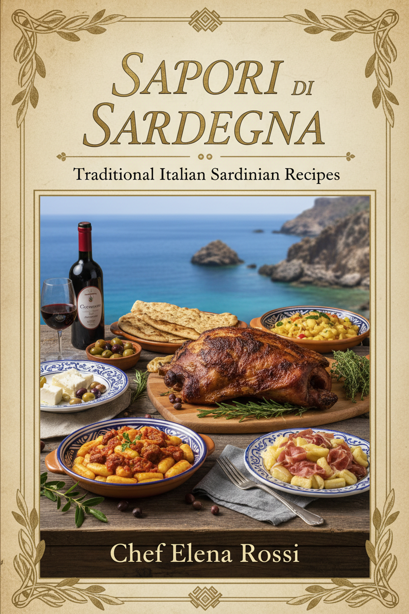 Libro di Cucina Italiana Sarda
