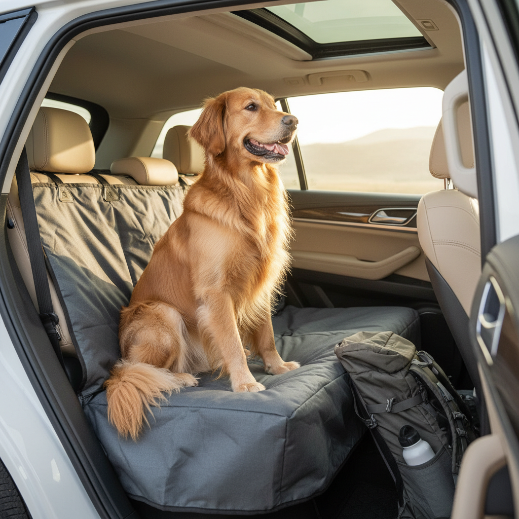 Coprisedile impermeabile per auto per cani