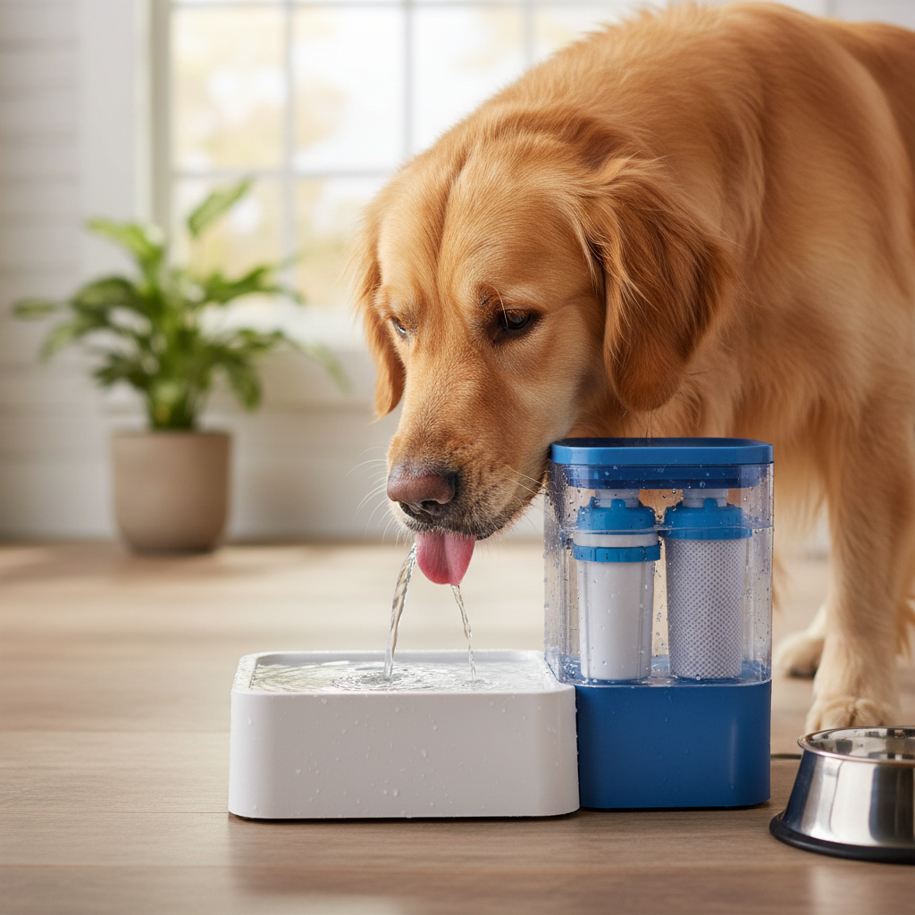 Fontanella automatica per cani