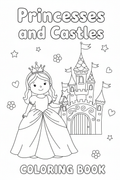Libro da Colorare - Principesse e Castelli