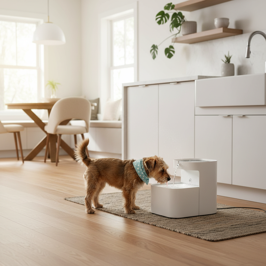 Fontanella automatica per cani