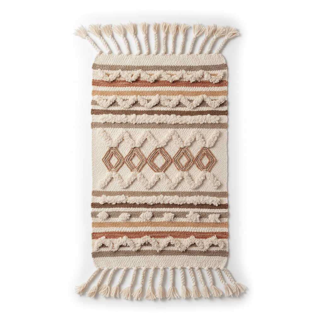 Tappeto Bagno Cotone Boho - MyDesign Store