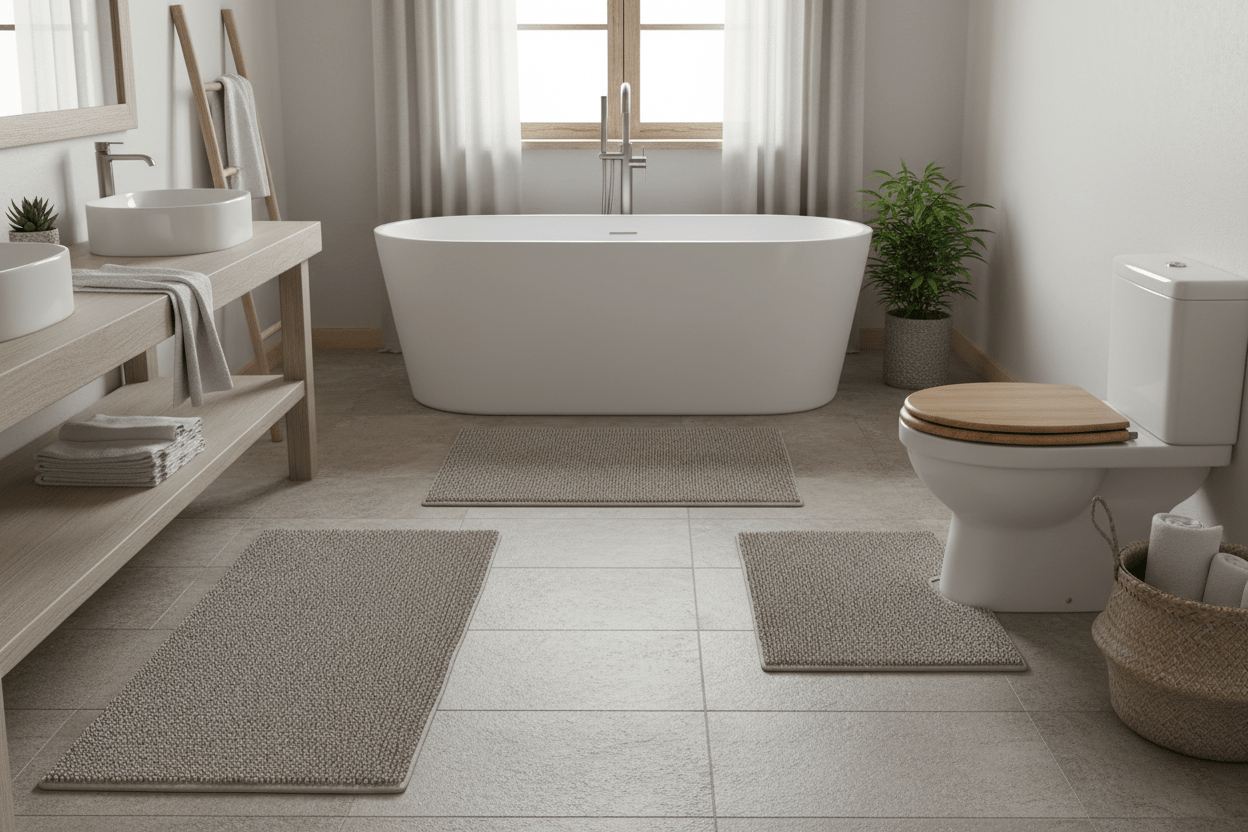 Tappeto Bagno Set 3 Pezzi - MyDesign Store